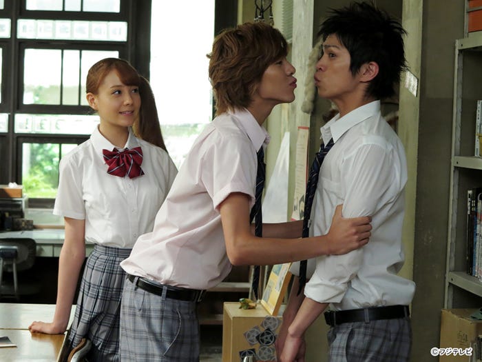 トリンドル玲奈、井出卓也、山本裕典/ドラマ「山田くんと7人の魔女」第3話より