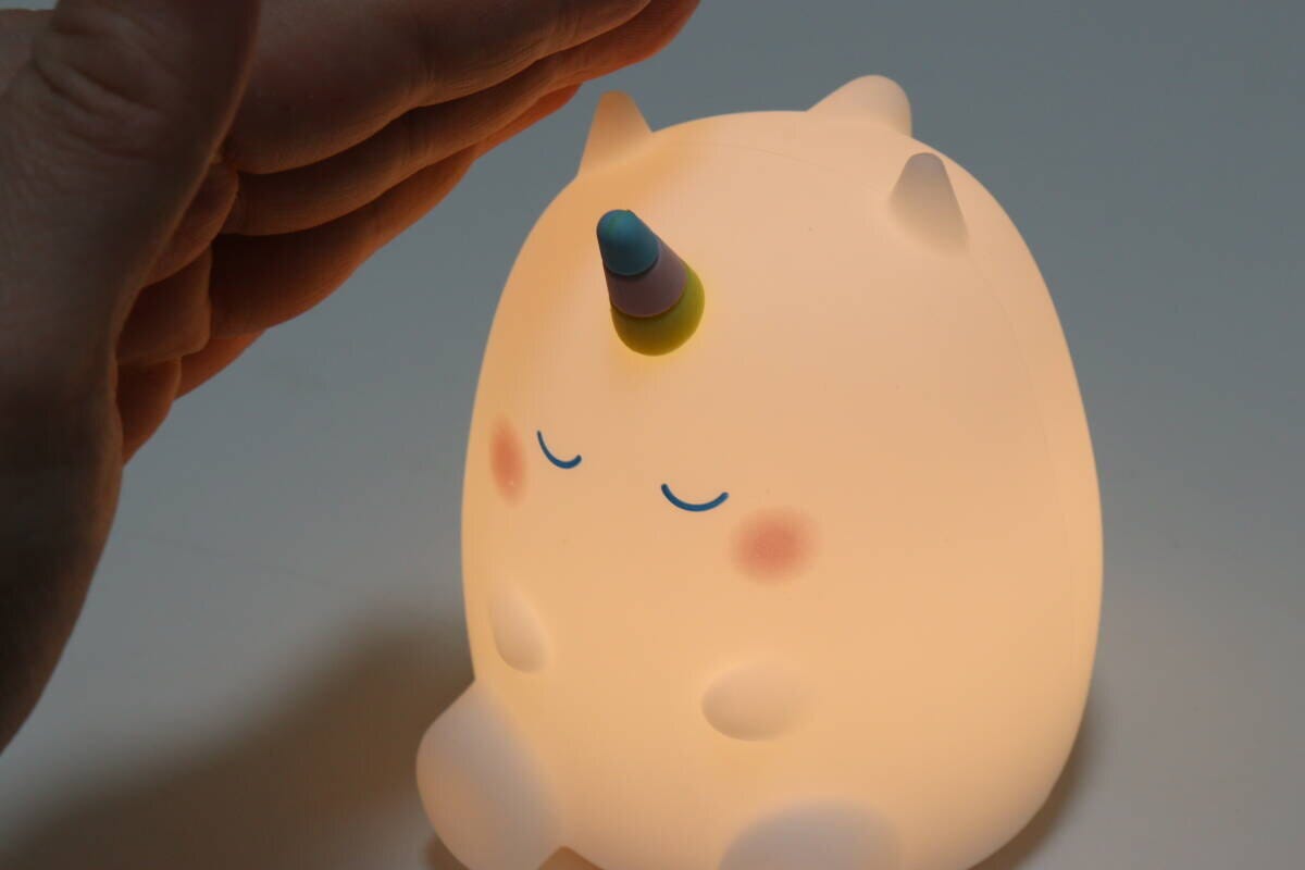 ダイソー　センサーライト（ユニコーン）　点灯方法