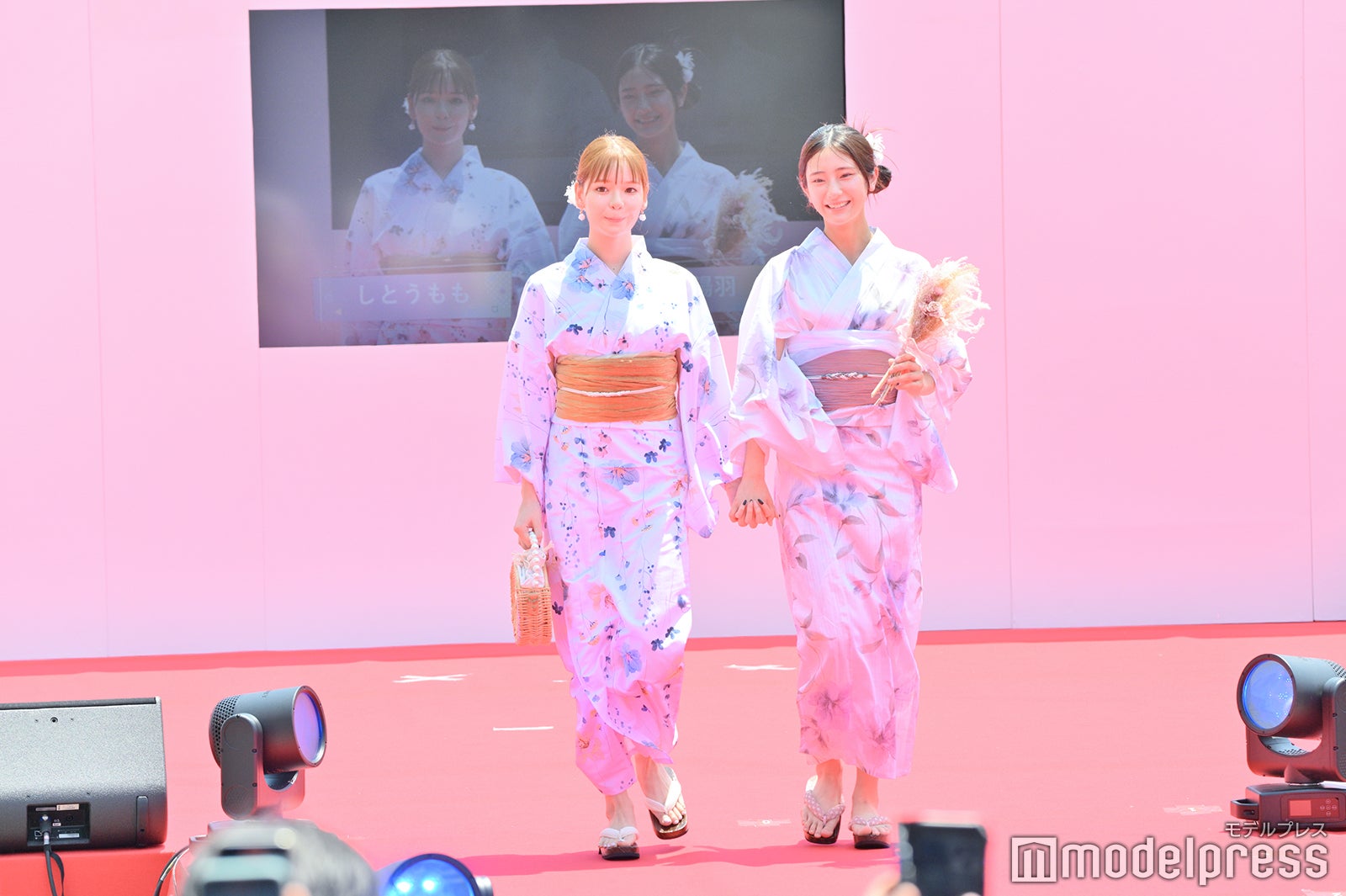 しとうもも・大西陽羽（C）モデルプレス