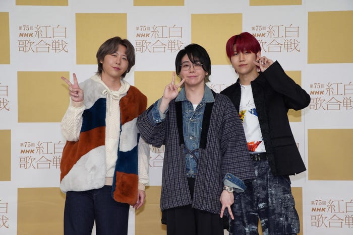 Mrs. GREEN APPLE(左から)藤澤涼架、大森元貴、若井滉斗(提供写真)