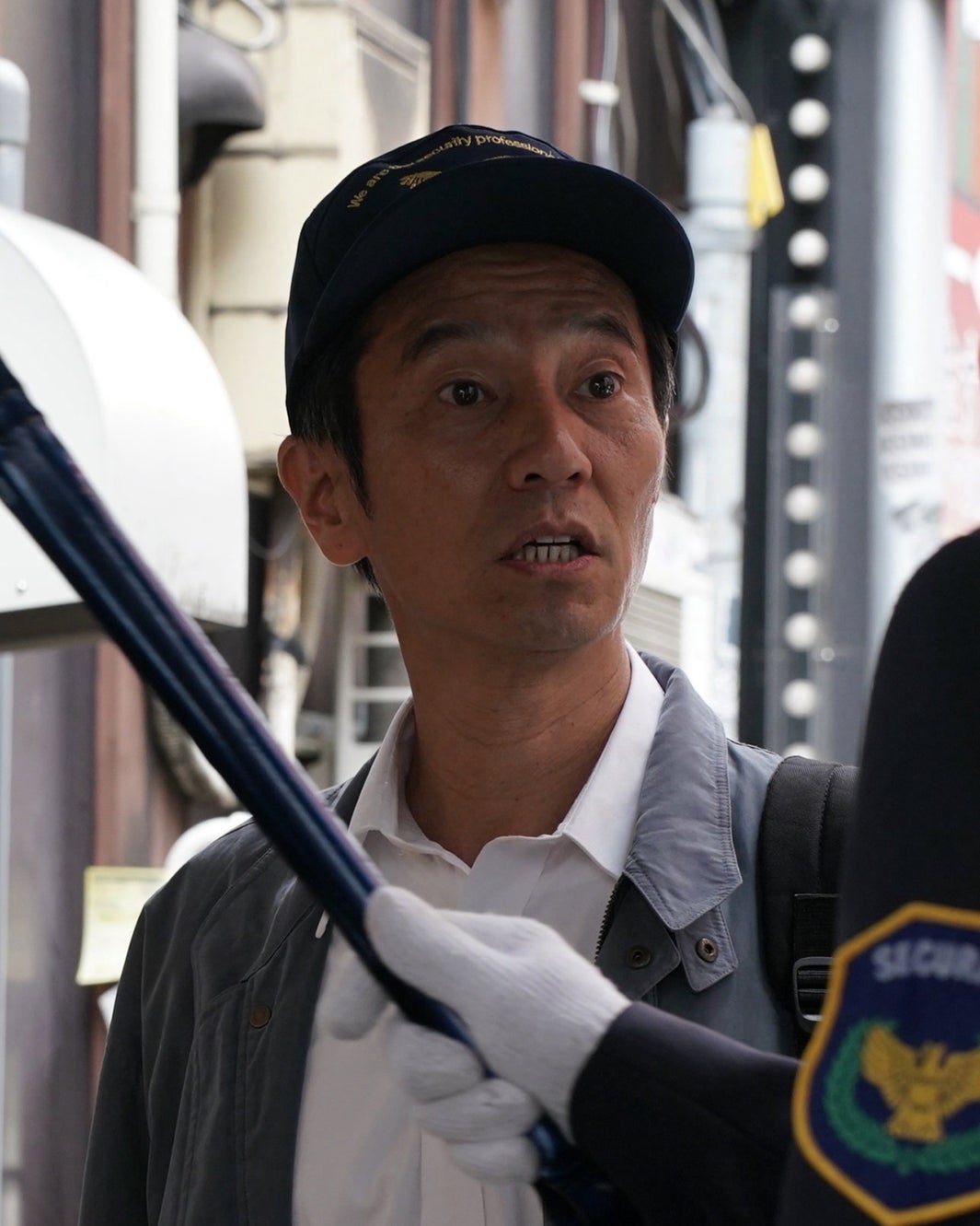 津田寛治「地震のあとで」（C）NHK