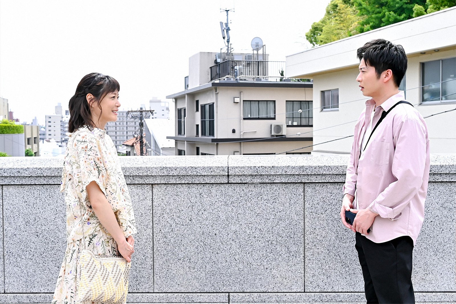 上野樹里、田中圭／「持続可能な恋ですか？～父と娘の結婚行進曲～」第7話より（C）TBS