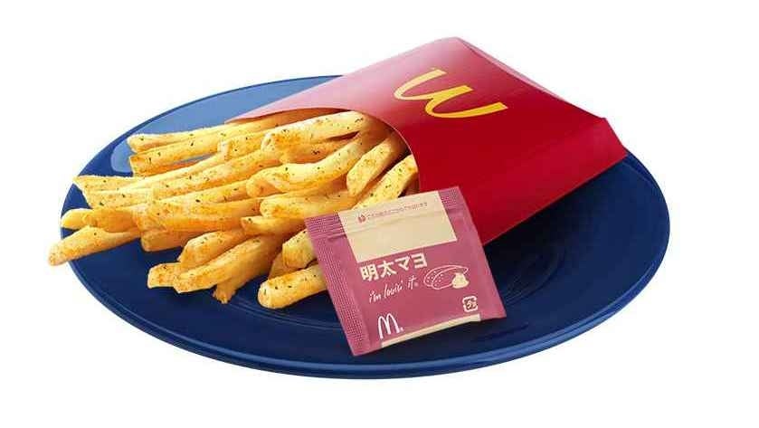 シャカシャカポテト 明太マヨ／画像提供：日本マクドナルド株式会社
