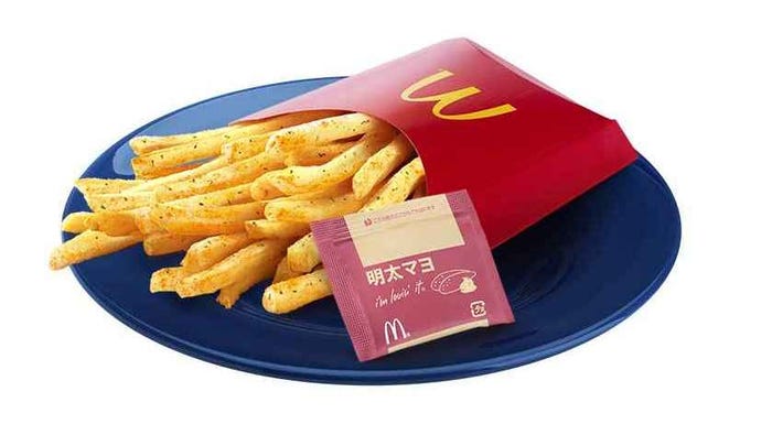 シャカシャカポテト 明太マヨ/画像提供:日本マクドナルド株式会社