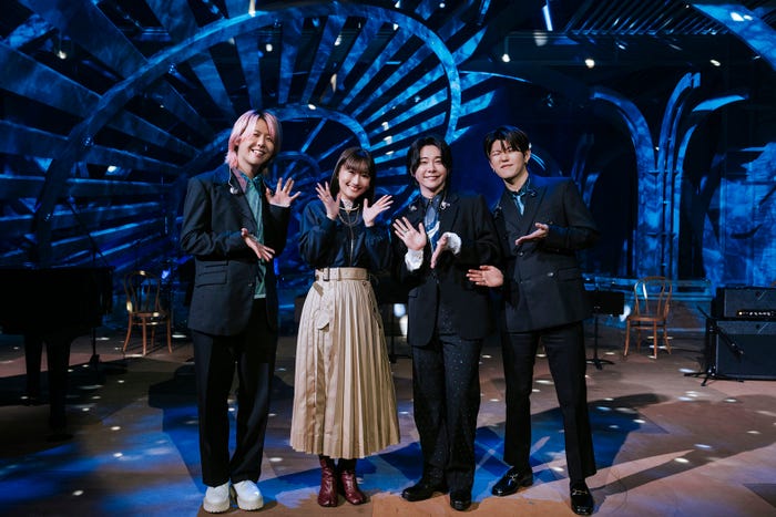 Mrs. GREEN APPLE、大塚愛(C)TBS/撮影:もろんのん