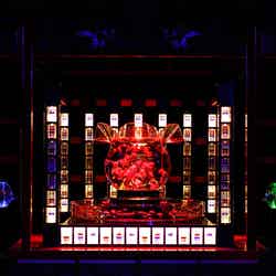 2015年の京都会場の展示風景/画像提供:アートアクアリウム