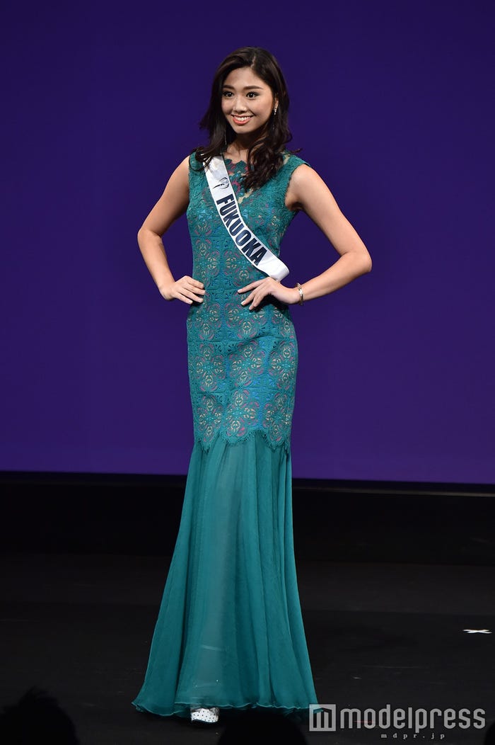 「2017ミス・アース・ジャパン」斎藤恭代さん (C)モデルプレス