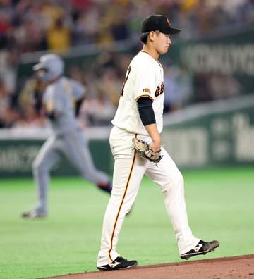 巨人が連敗 対阪神戦は3連敗 先発・井上が自己ワーストタイ7失点KO キャベッジ8号などで3点差まで迫るも序盤の大量失点が響く