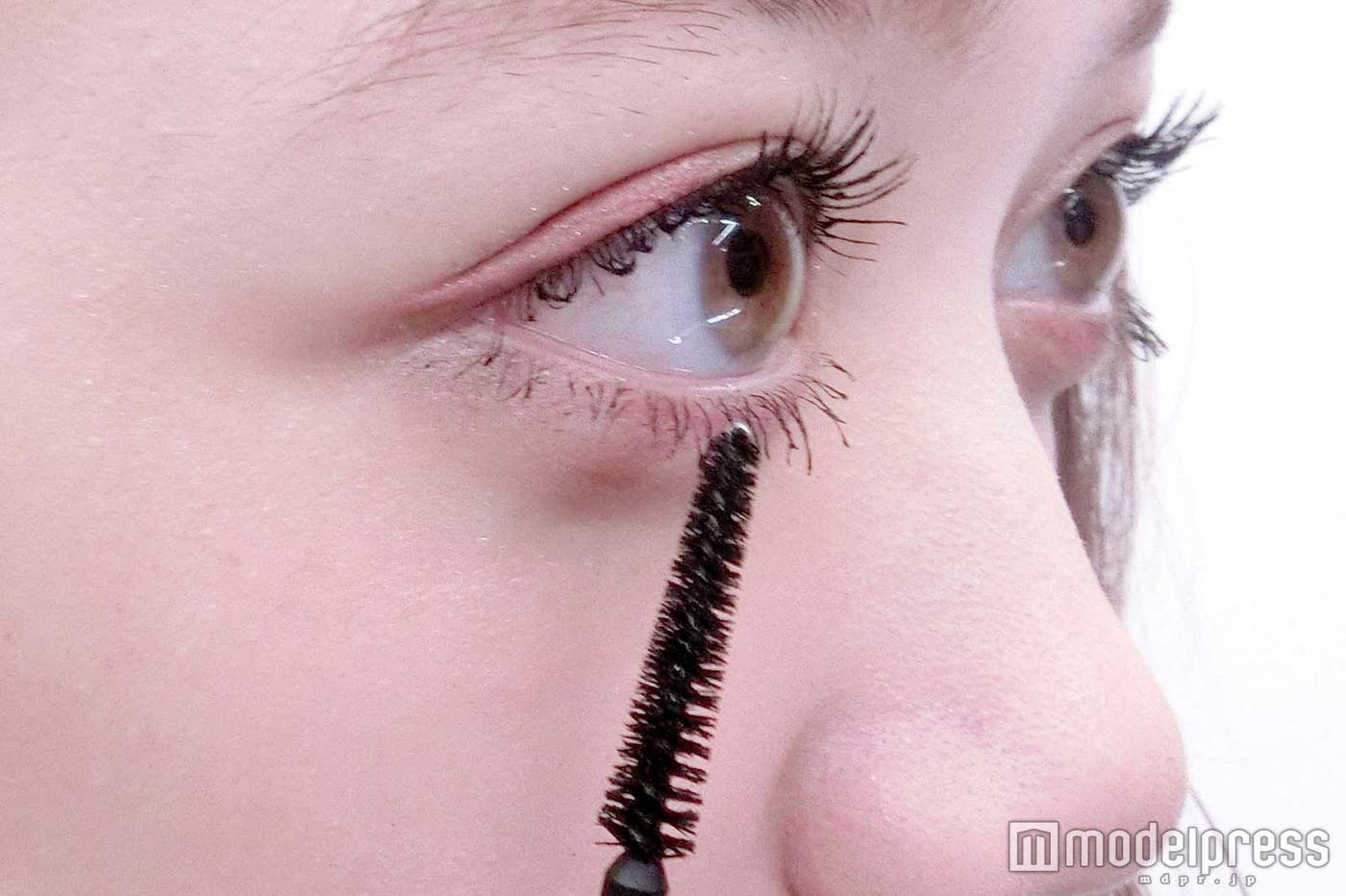 下まつ毛もしっかり!/モデル:小澤しぇいん