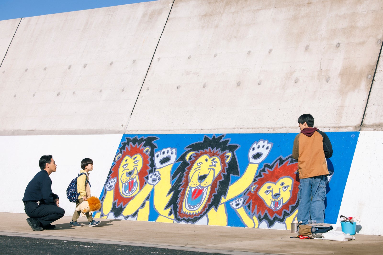 柳楽優弥、佐藤大空、坂東龍汰「ライオンの隠れ家」最終話（C）TBS