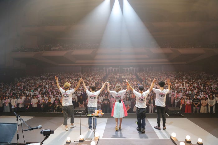 MACO「今日もあなたに恋してます TOUR 2017」ファイナルの様子 (提供写真)
