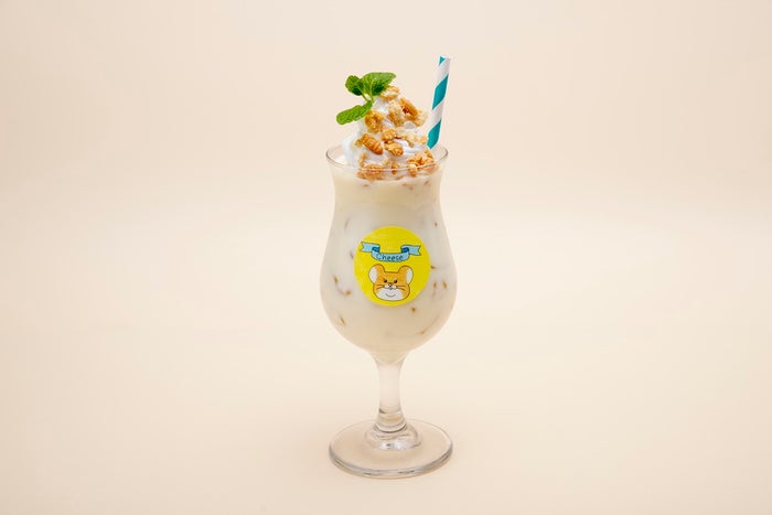 スキネズミの好っき!チーズケーキドリンク790円(C)キューライス