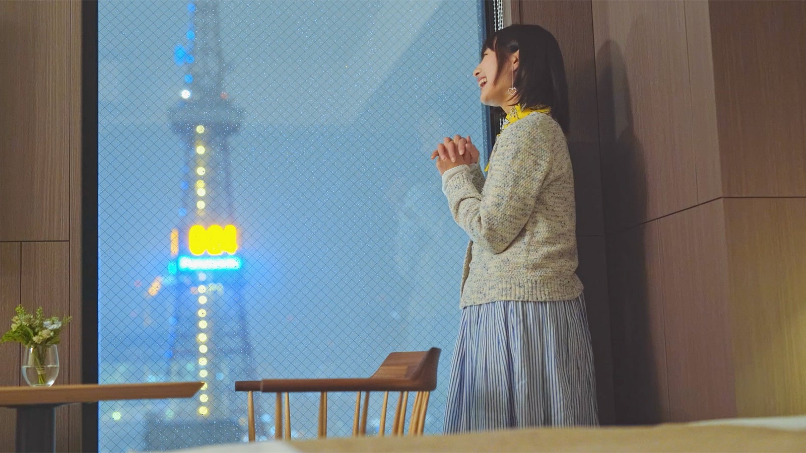 龍夢柔（栗子）新CMより／提供画像