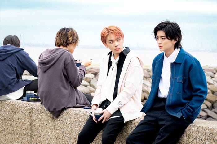 宮世琉弥、高橋文哉「君の花になる」第8話より(C)TBS