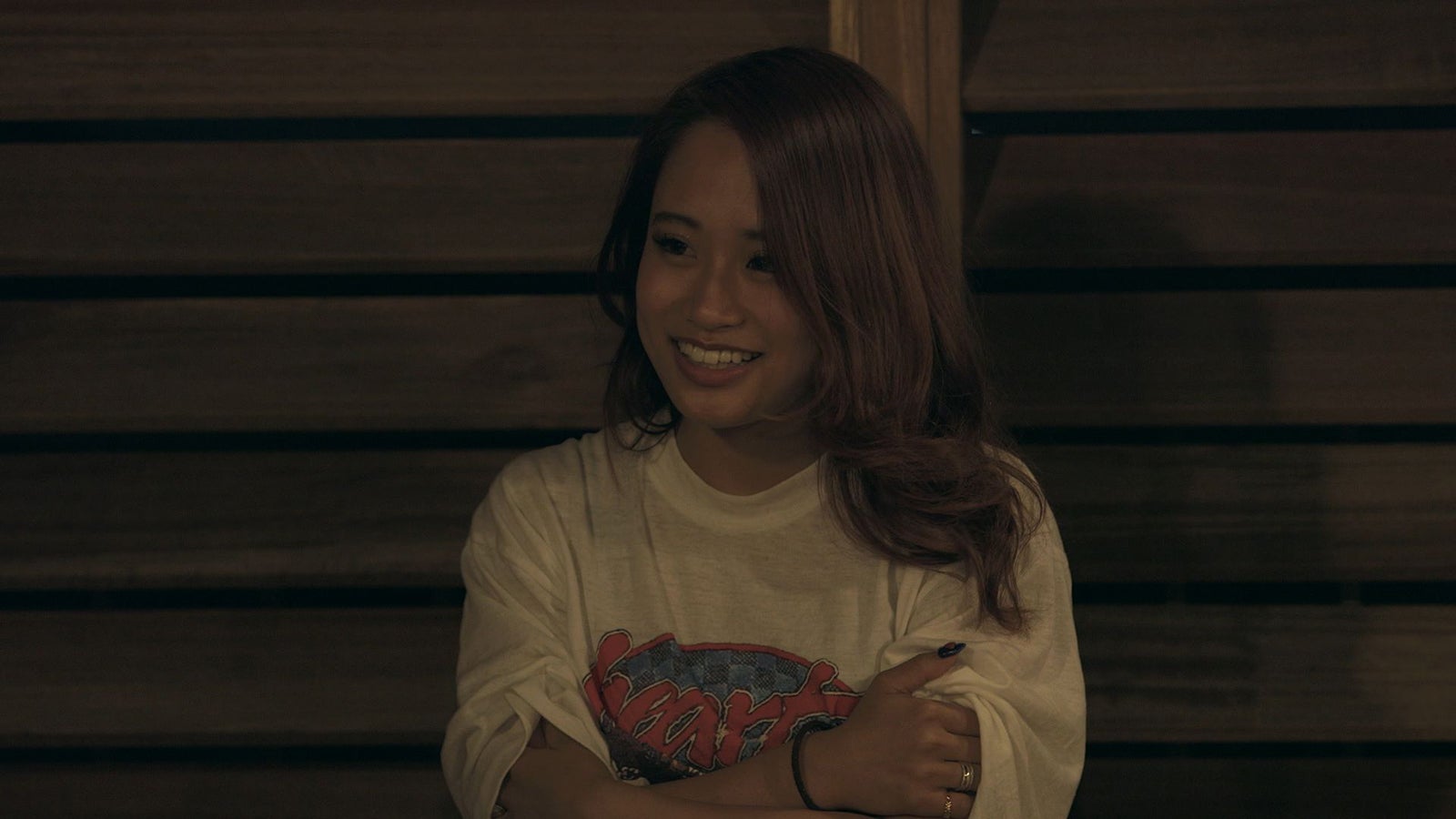 莉咲子「TERRACE HOUSE TOKYO 2019-2020」10th WEEK（C）フジテレビ／イースト・エンタテインメント