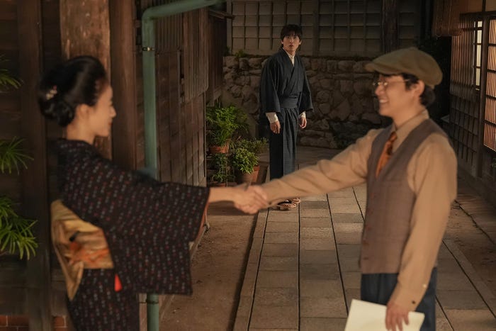 石橋静河、北野秀気「ブラッサム」第25話(C)NHK