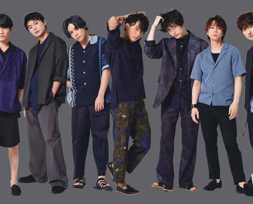 Kis-My-Ft2、色気たっぷりアンニュイな表情「VOCE」連載が全員登場の特別編