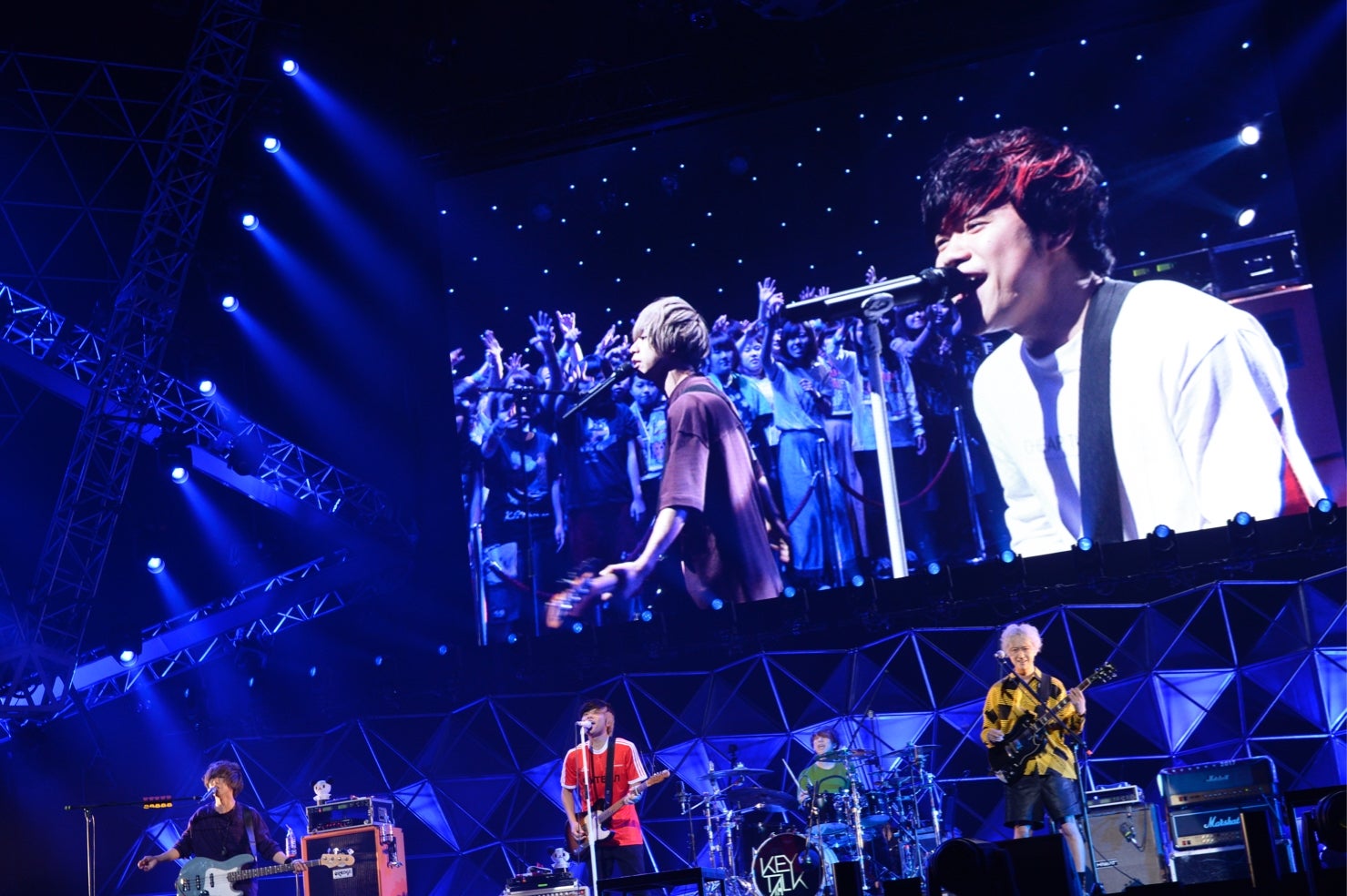 KEYTALK（C）テレビ朝日 ドリームフェスティバル 2017／写真：岸田哲平
