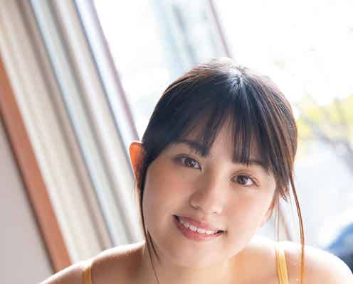 “業界震撼の迫力ボディ”花咲楓香、美バスト放出の水着姿