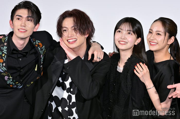 樋口幸平、綱啓永、久保史緒里、平祐奈(C)モデルプレス