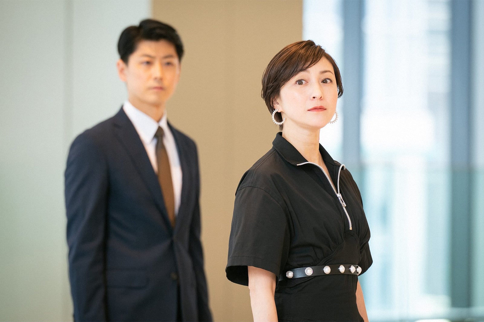 広末涼子／「ユニコーンに乗って」第1話より（C）TBS／撮影：加藤春日