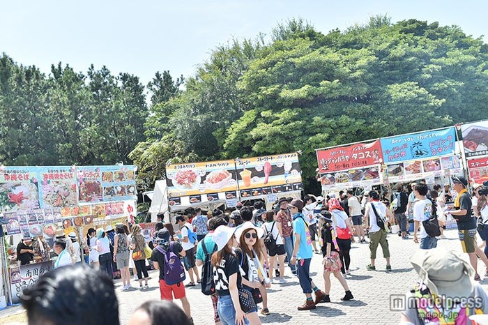 「SUMMER SONIC 2015」フードエリアの様子