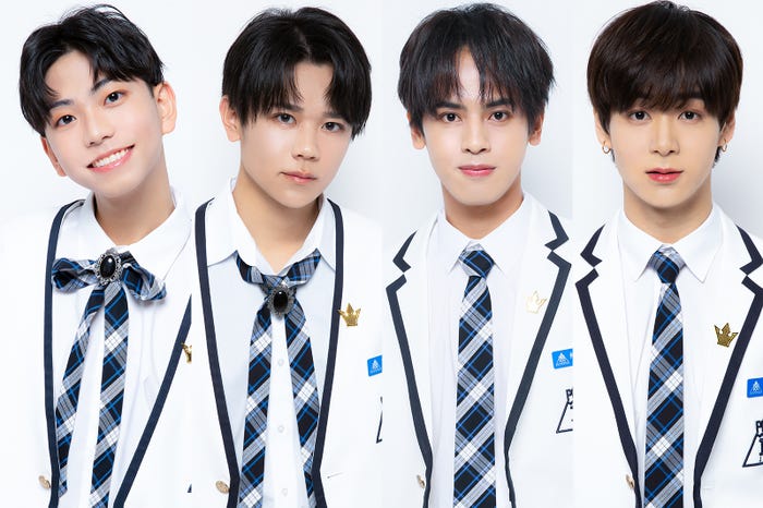 (左から)飯沼アントニー、藤牧京介、仲村冬馬、太田駿静(提供写真)