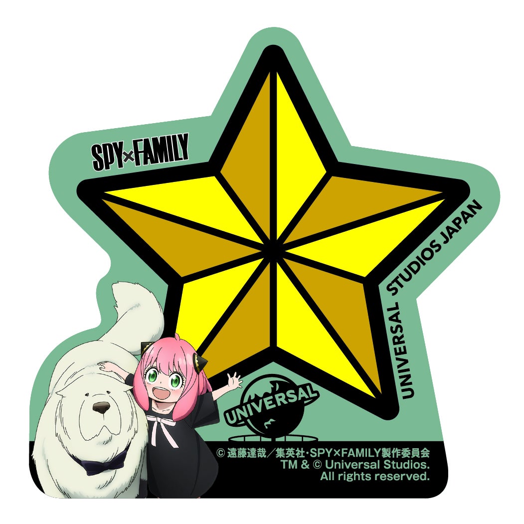 ステッカー／画像提供：ユニバーサル・スタジオ・ジャパン