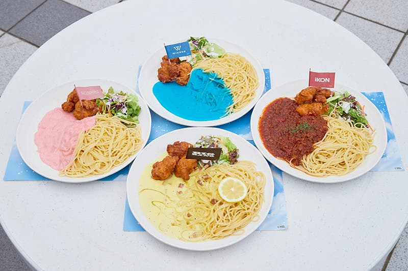 パスタにかかったクリームソースが鮮やか(画像提供:avex)