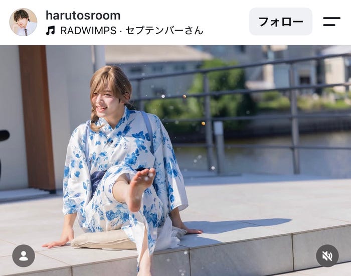 今井暖大Instagramより