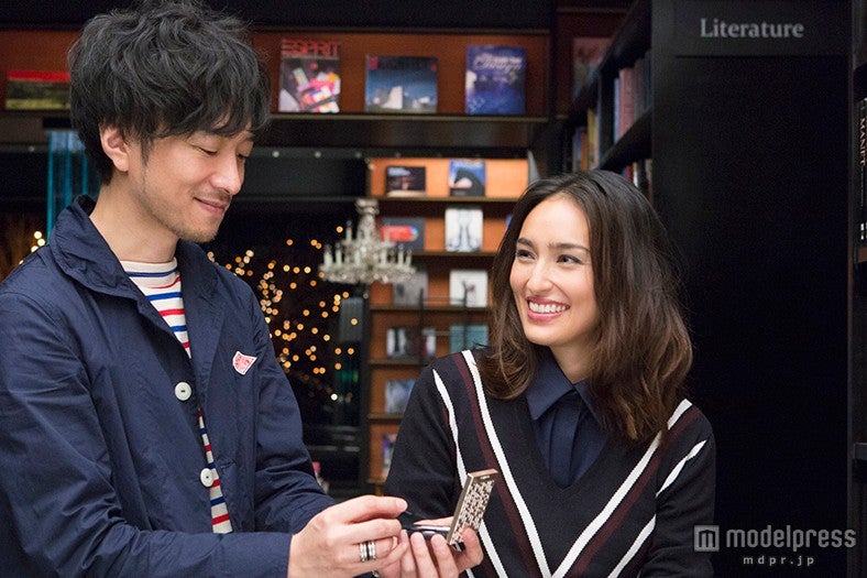 長谷川潤／新CMメイキングより