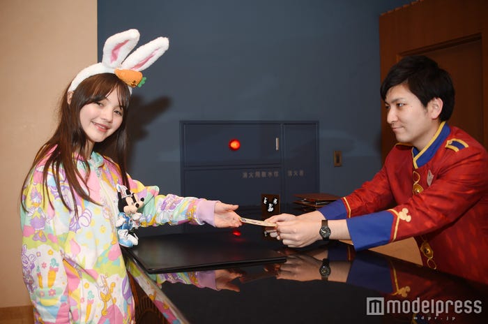 ディズニーアンバサダーホテル「エッグハント」ゴール(モデル:藤田エミリ)/(C)モデルプレス