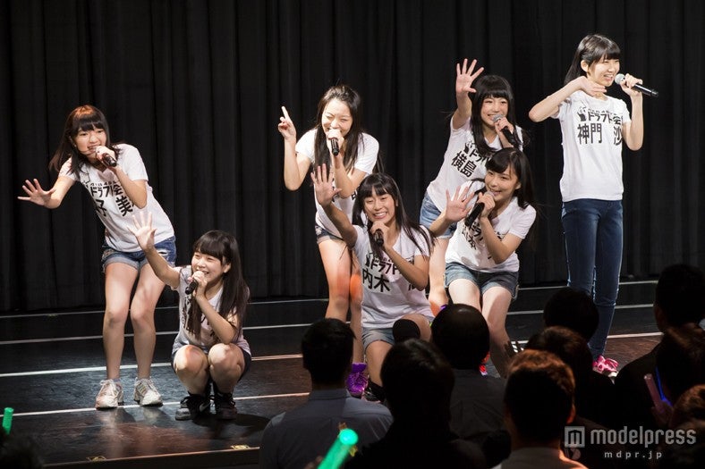 NMB48劇場に登場したドラフト候補生達