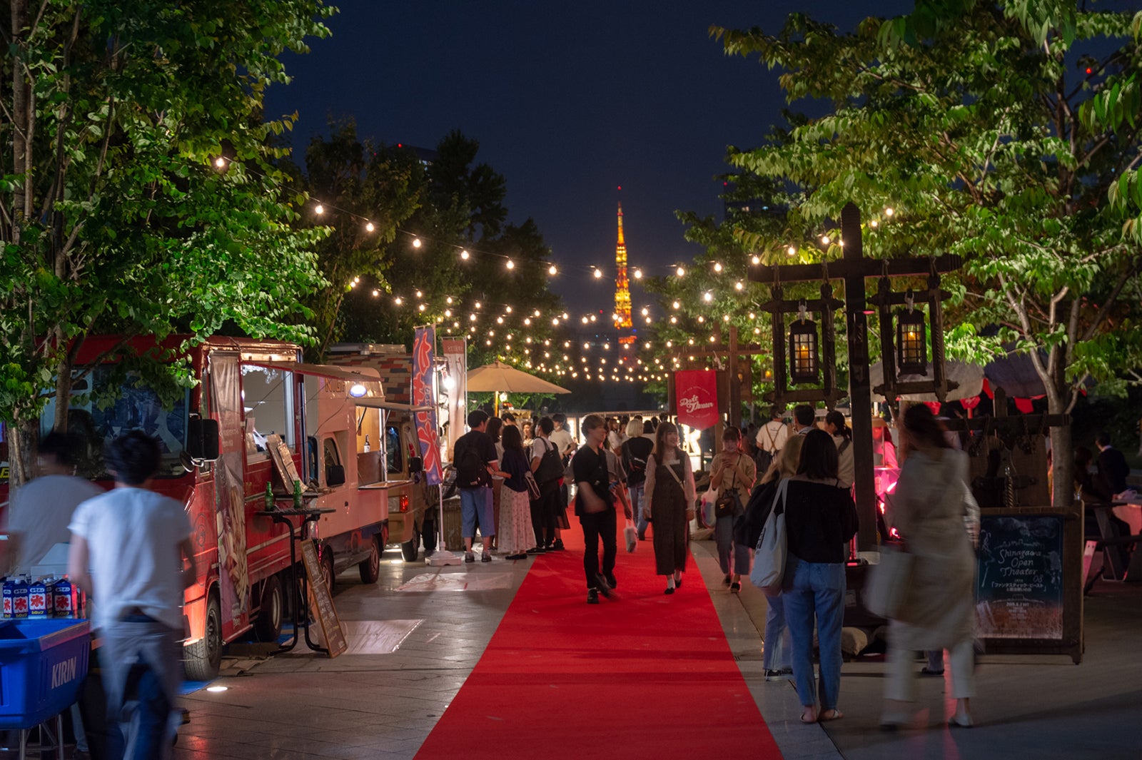 野外シアターイベント「品川オープンシアター」／画像提供：株式会社クオル