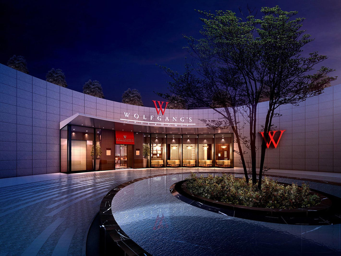 世界初「ウルフギャング・ステーキハウス シグニチャー」外苑前に、極上ステーキ&ウイスキーラウンジ併設