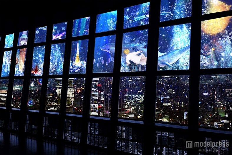 「TOKYO TOWER CITY LIGHT FANTASIA 2015ー2016」イメージ／画像提供：東京タワー