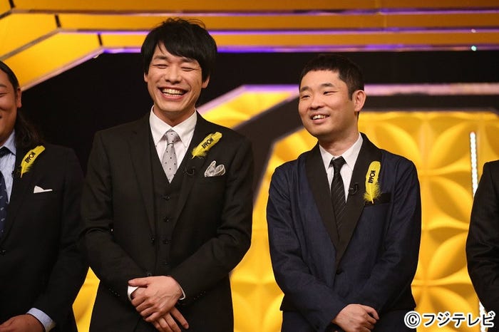 川島明、今野浩喜(C)フジテレビ