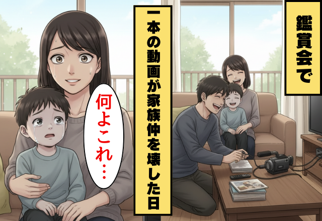 入学式後…カメラの中身の鑑賞会！だが「すぐ消して」”ある動画”が子どもに一生のトラウマを植え付けた話