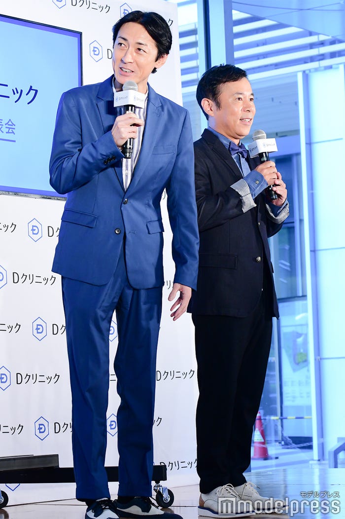 矢部浩之、岡村隆史(C)モデルプレス