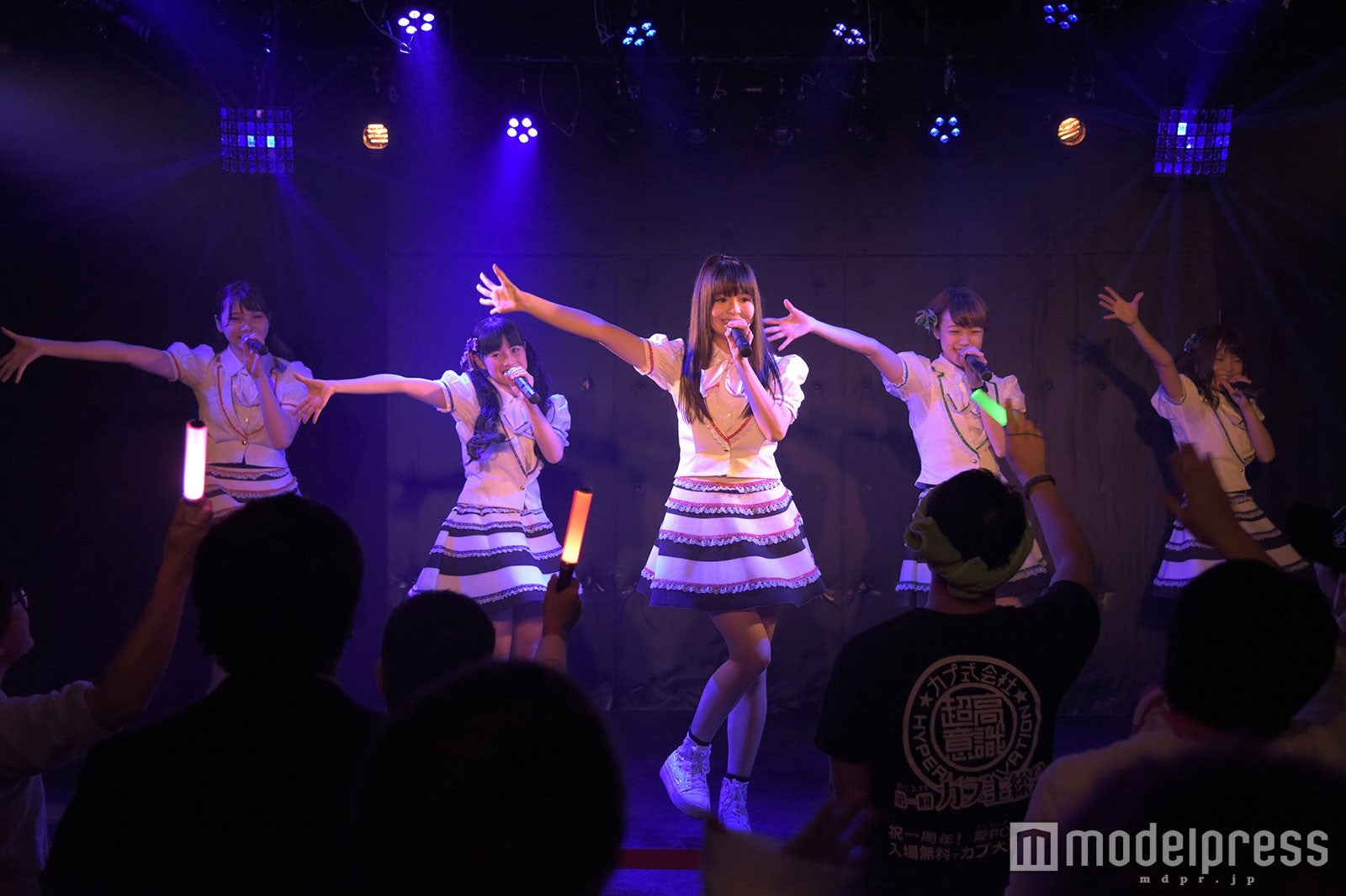 光河玲奈、羽月杏、詩島萌々、小澤綾乃、西條美里 （C）モデルプレス