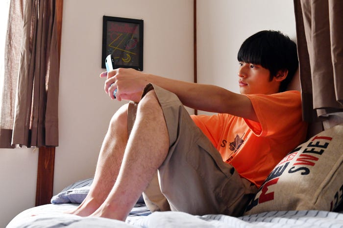 岡田健史/「中学聖日記」(C)TBS