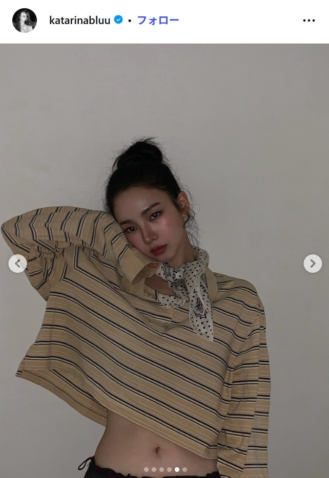 カリナ公式Instagramより