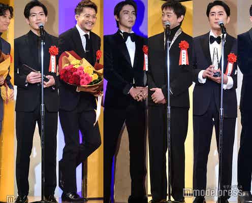 小栗旬・松下洸平・間宮祥太朗…イケメン俳優がスーツ&タキシード姿で豪華集結 会場に“美”溢れる<2023年 エランドール賞>