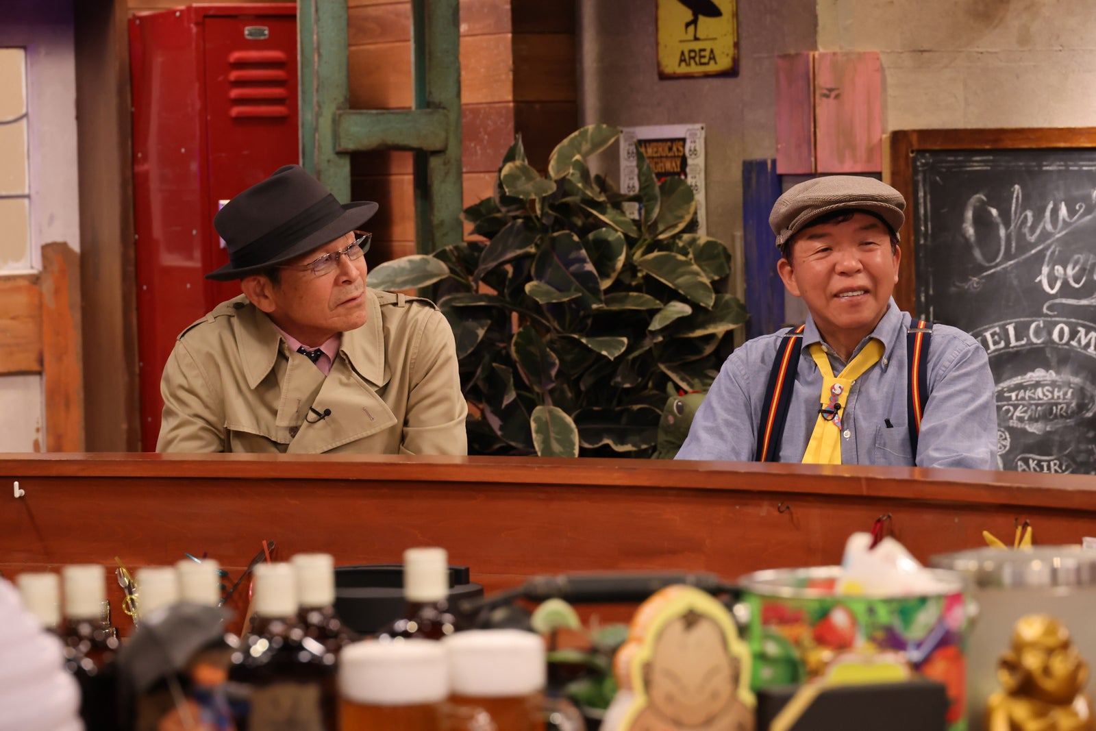 間寛平、村上ショージ（C）カンテレ