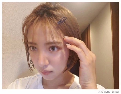 カラコン ナチュラルメイク の夏菜に 雰囲気違う 似合ってる の声 モデルプレス カラコン ナチュラルメイク の夏菜に 雰囲気違う 似合ってる の声 モデルプレス