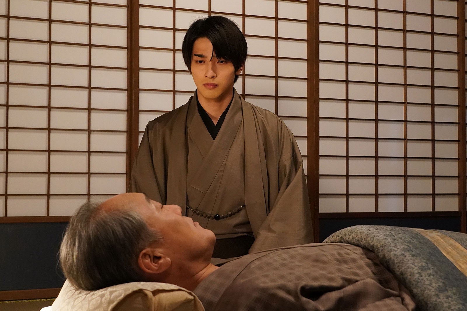 佐野史郎、横浜流星「私たちはどうかしている」最終話より（C）日本テレビ