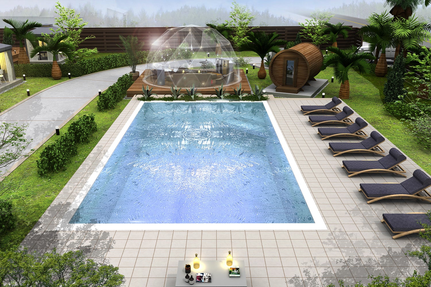 グランピングサウナ - シス -／画像提供：ブッキングリゾート