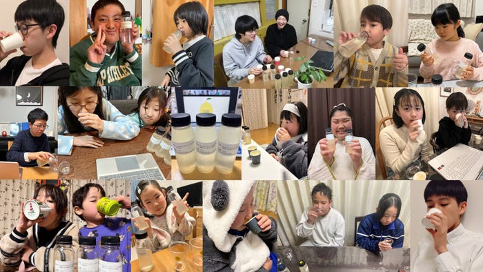 オンライン試飲会を実施(提供画像)