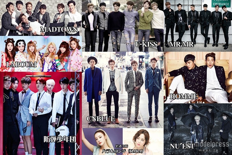 CNBLUE、防弾少年団、U-KISSら“360度花道”で豪華競演 KARAハラ＆ヨンジがMCに抜擢