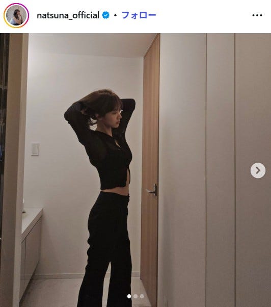 夏菜 Instagramより